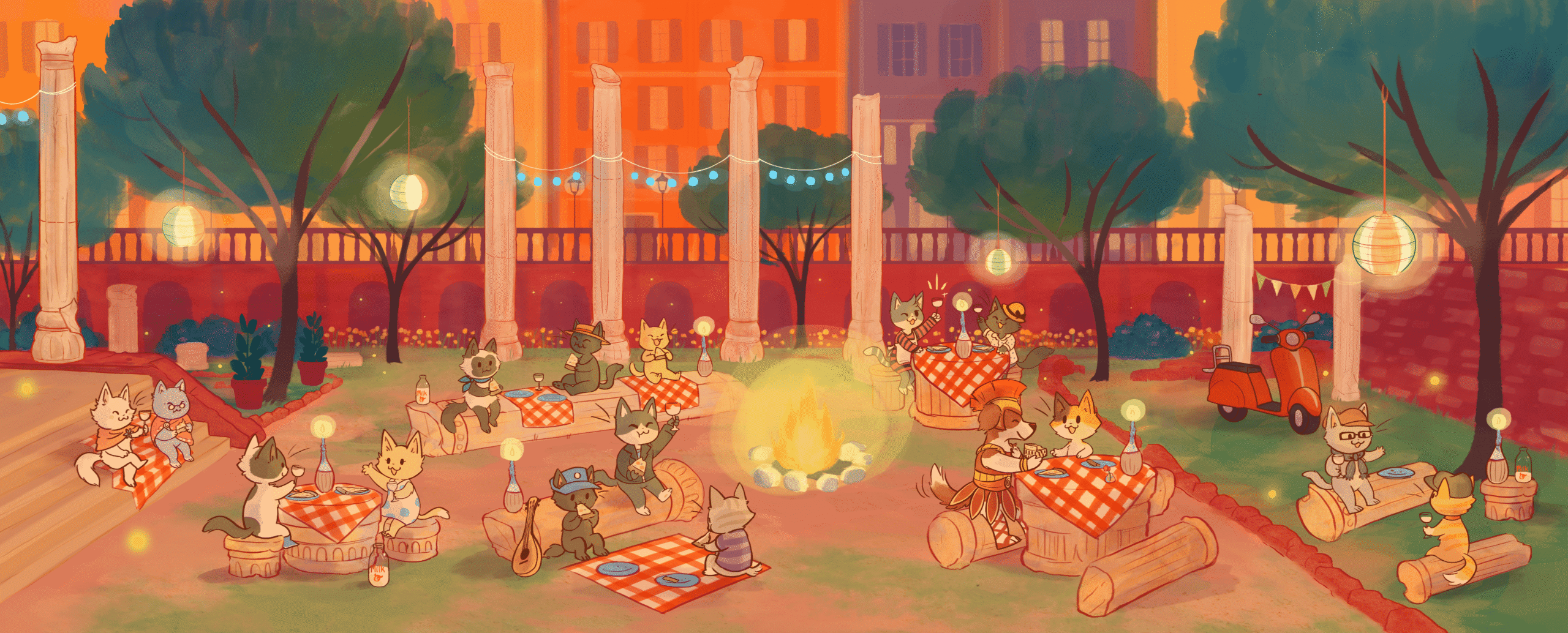 Cat Sanctuary Pizza Party
