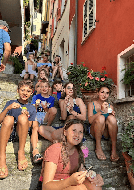 Lake Como Family Vacation